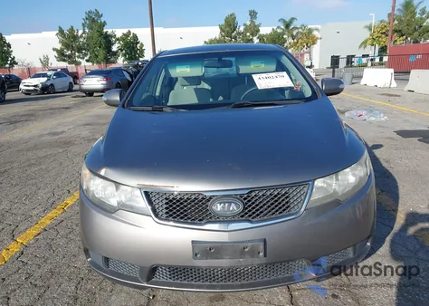 2010 Kia Forte Ex из США, поврежденный, VIN KNAFU4A26A5234151